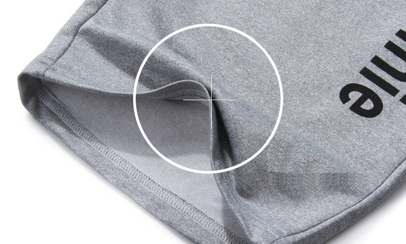 Korean Slim Round Neck Short Sleeve T-shirt Base Shirt Men's Sportswear