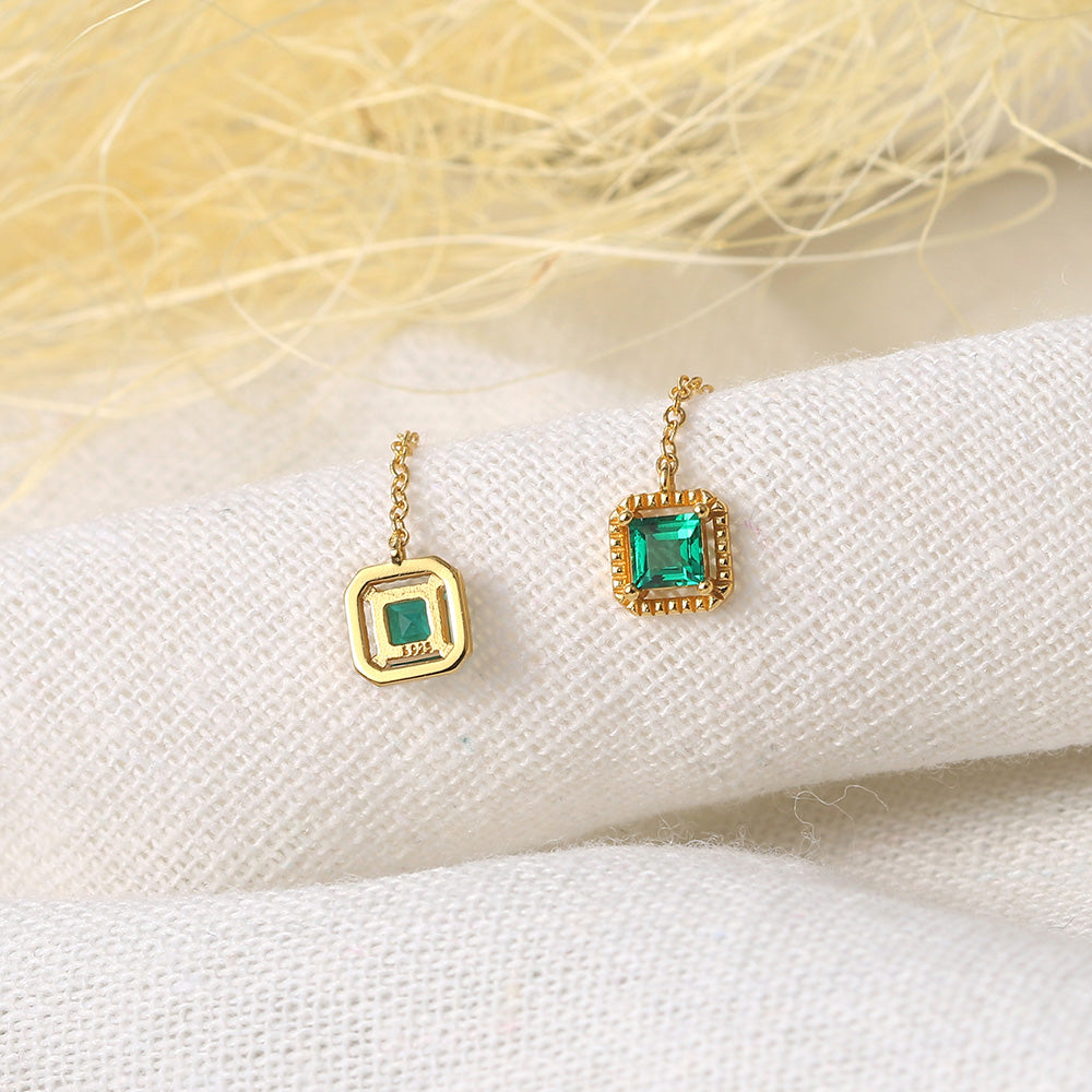 Grandmother emerald Earrings