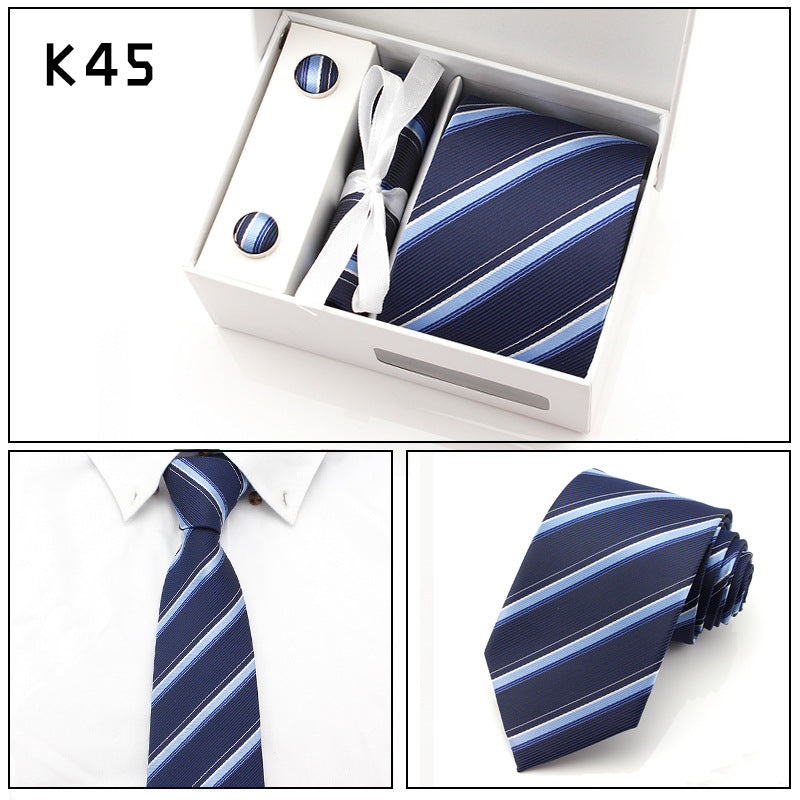 Six-piece men's formal tie