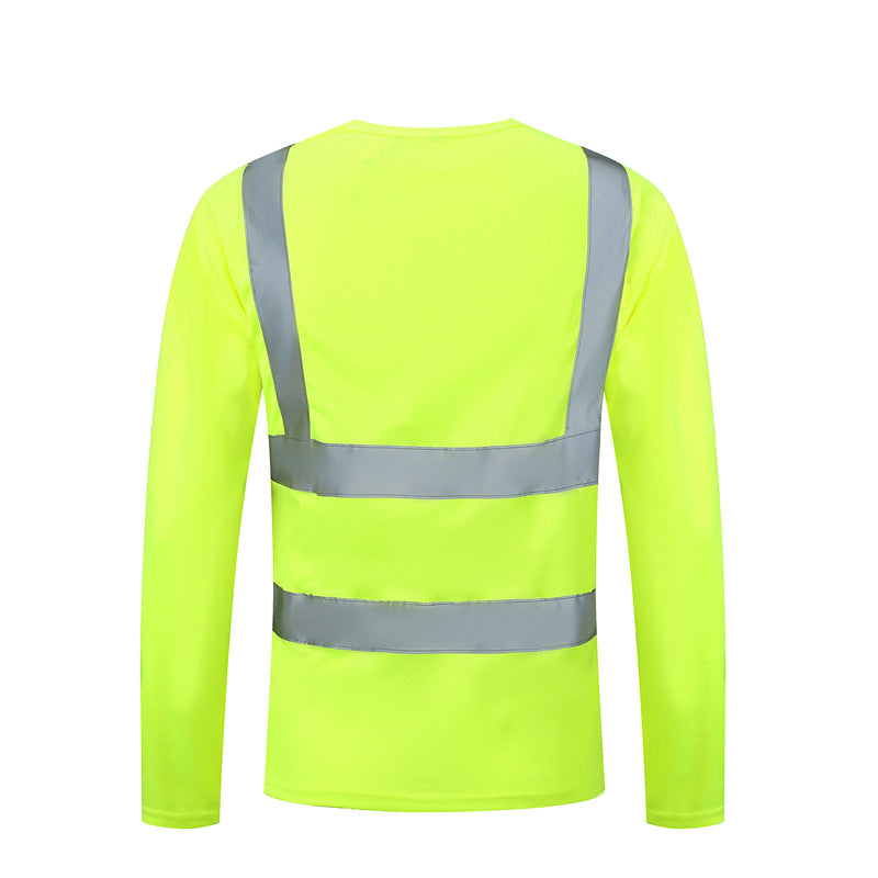 Long-sleeved road traffic safety clothing