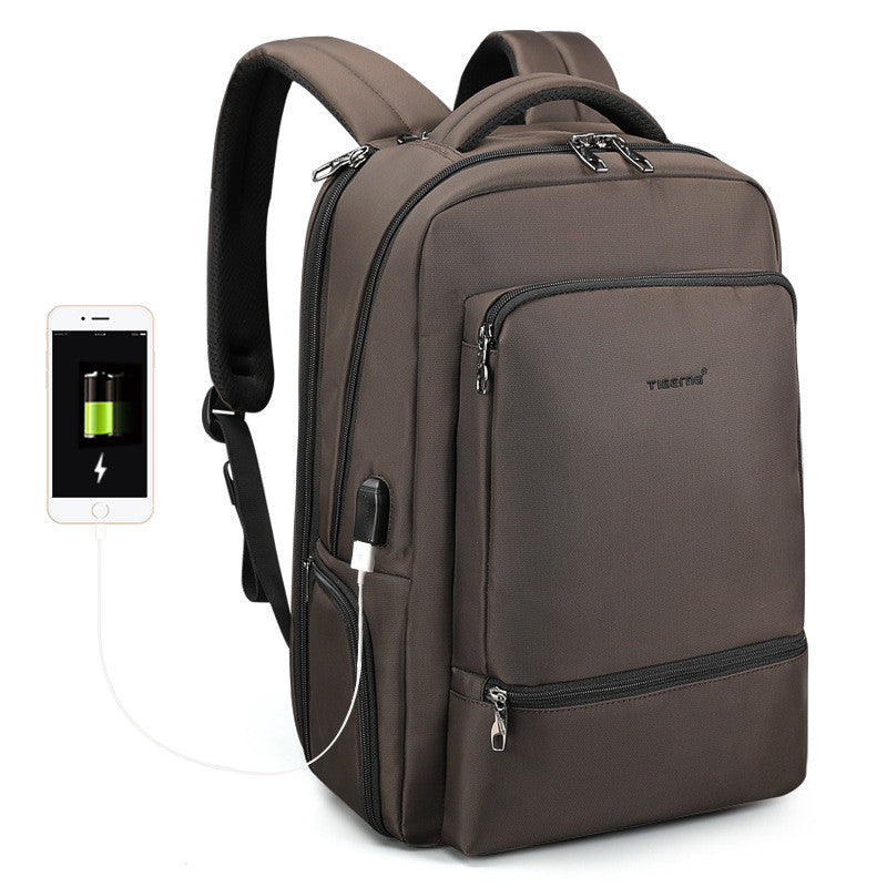 Outdoor USB charging travel backpack