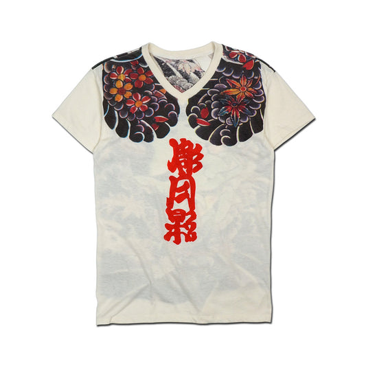 Japanese short sleeve printed T-shirt