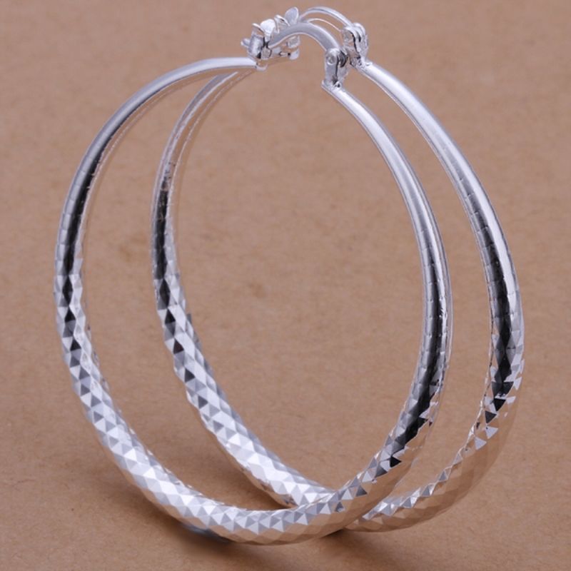 Fashion big hoop earrings