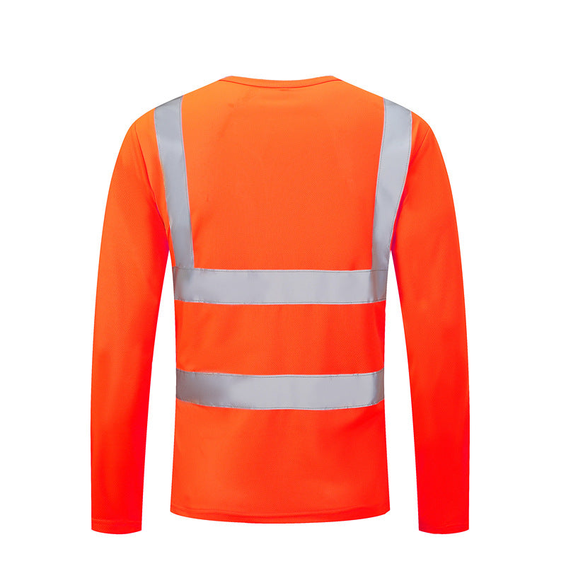 Long-sleeved road traffic safety clothing