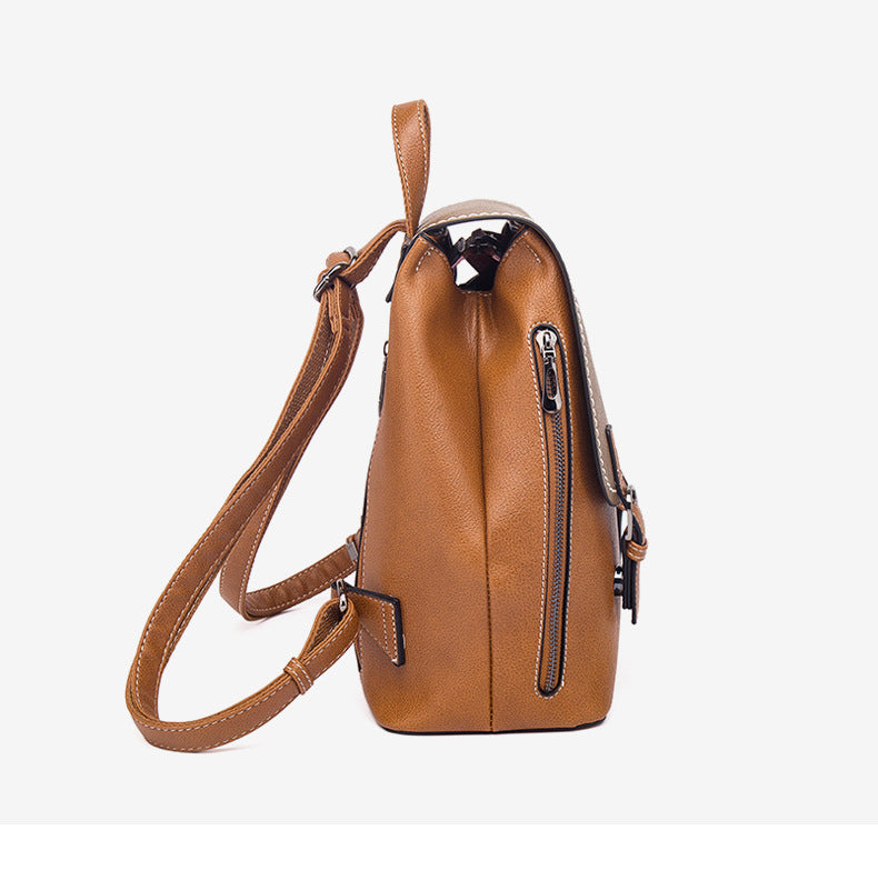 Retro contrast backpack