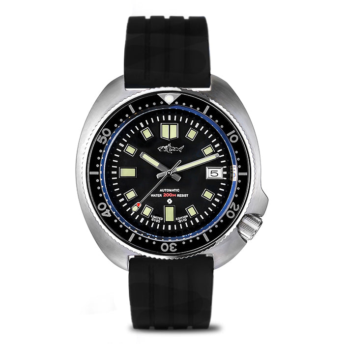 Automatic mechanical steel watch men