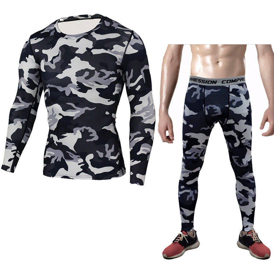 Camouflage leggings suit