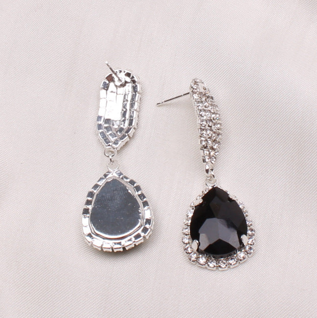 Crystal drop earrings