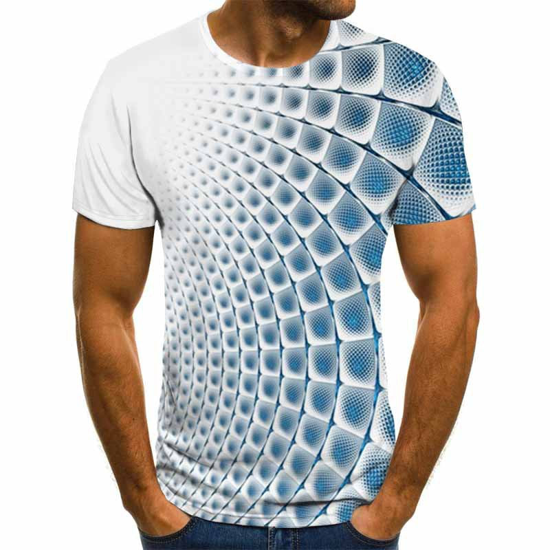 Men's casual short sleeve T-shirt