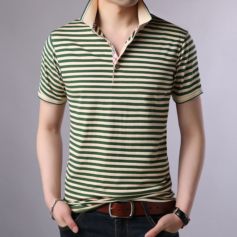 Men's short sleeve polo shirt