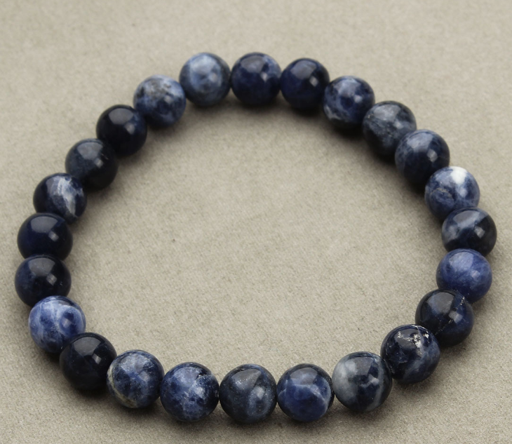 Aventurine Blue Sandstone Beads Round Bead Bracelet Bracelet