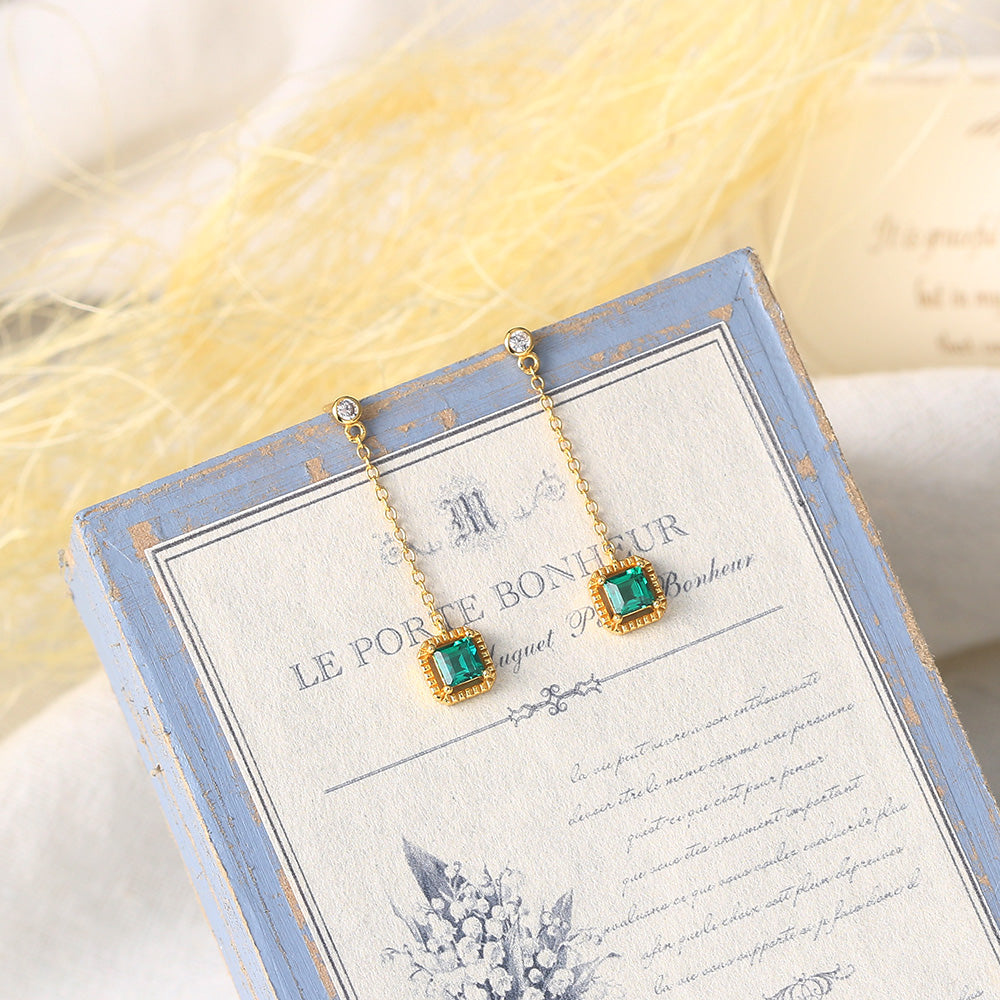 Grandmother emerald Earrings