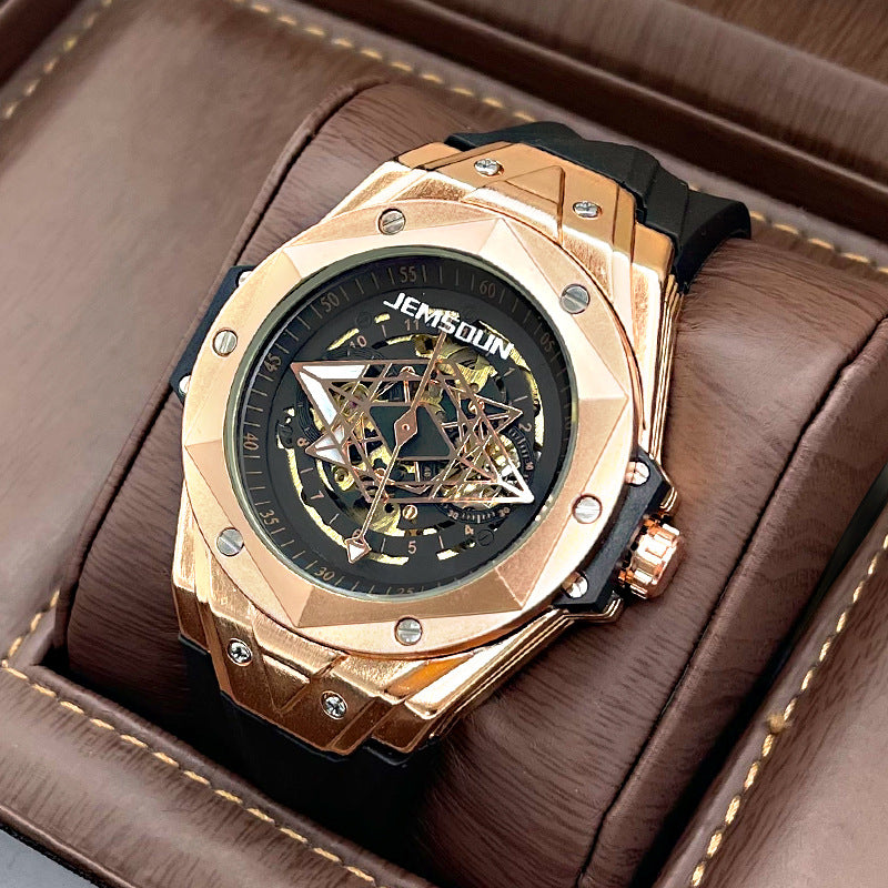 Men's Automatic Personality Skeleton Mechanical Watch