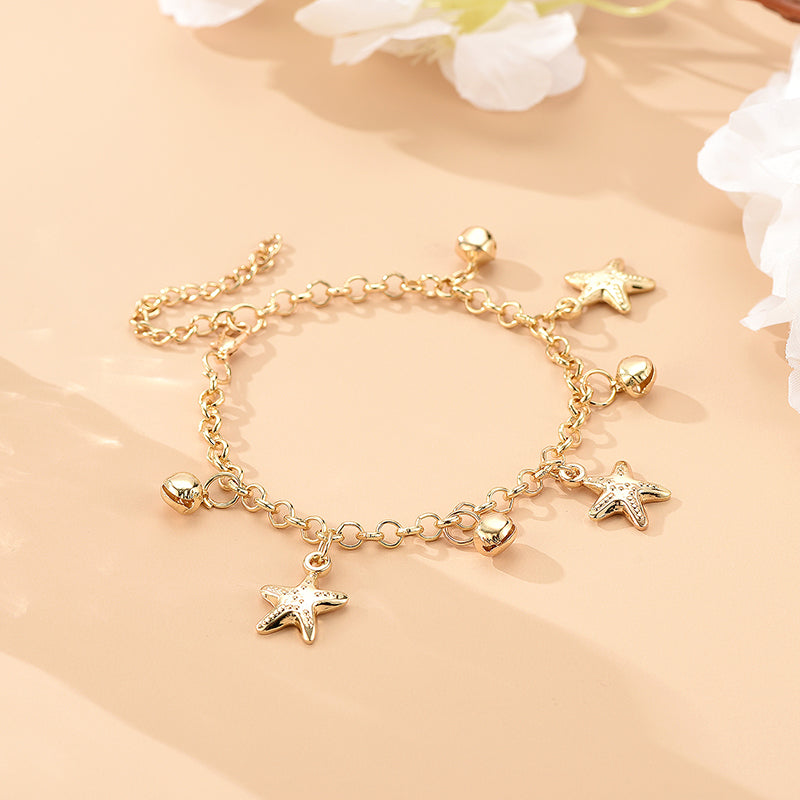 New Sweet And Exaggerated Retro Anklet For Women