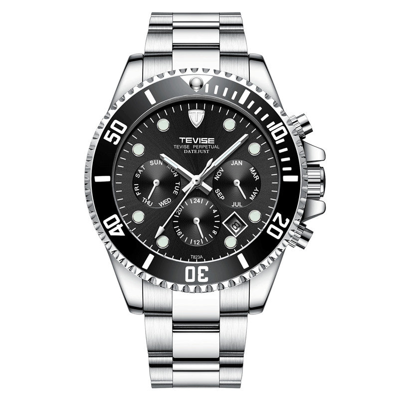 Six-pin fashion men's watch