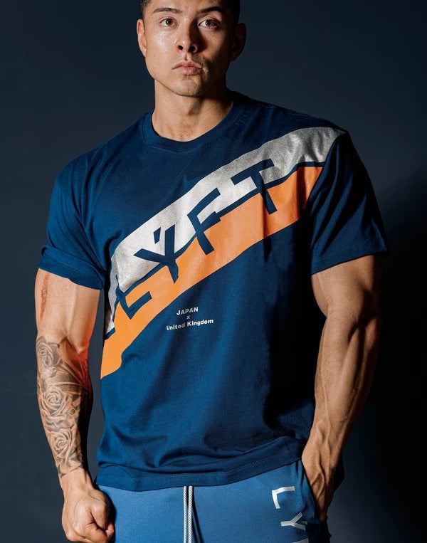 Muscle Fitness Sports Short Sleeve Men's Cotton Slim T-Shirt