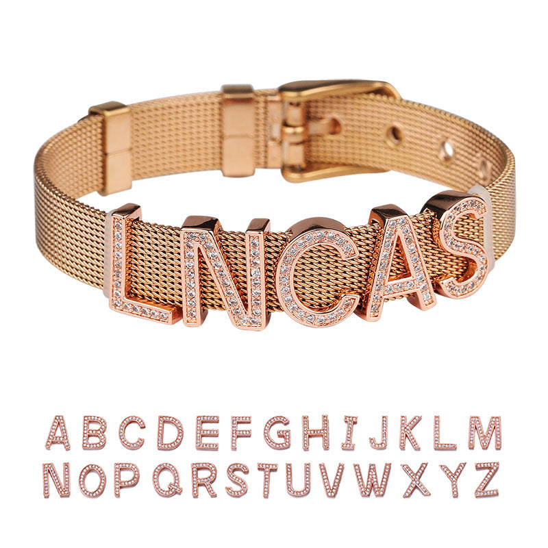 Custom Letter Bracelet