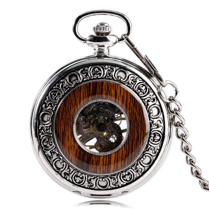 Retro large mechanical Pocket Watch