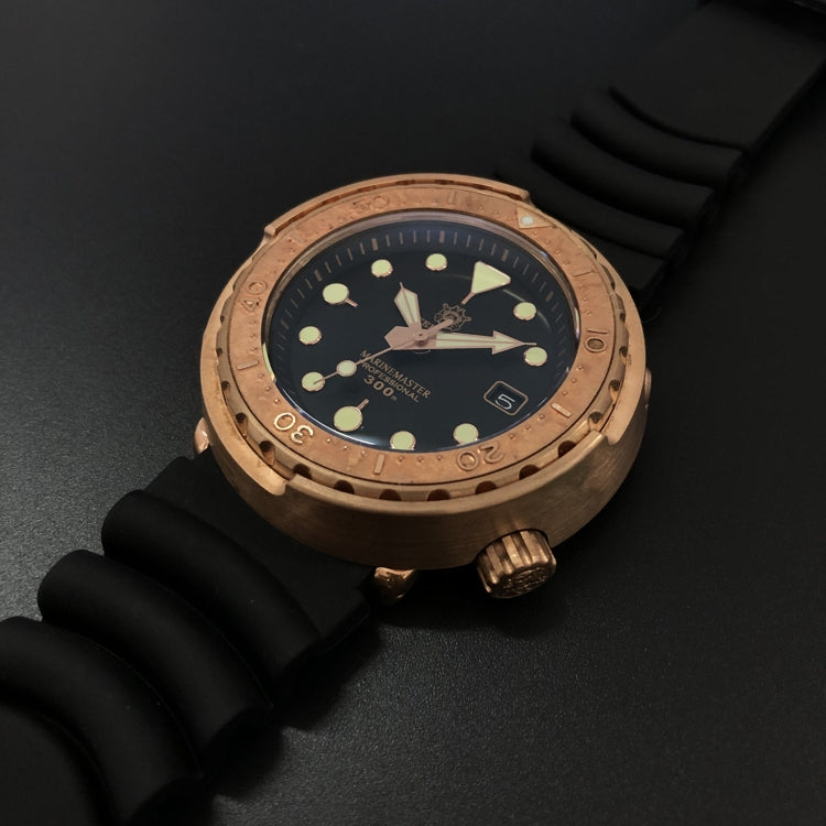 Tin bronze canned 300m mechanical diving watch