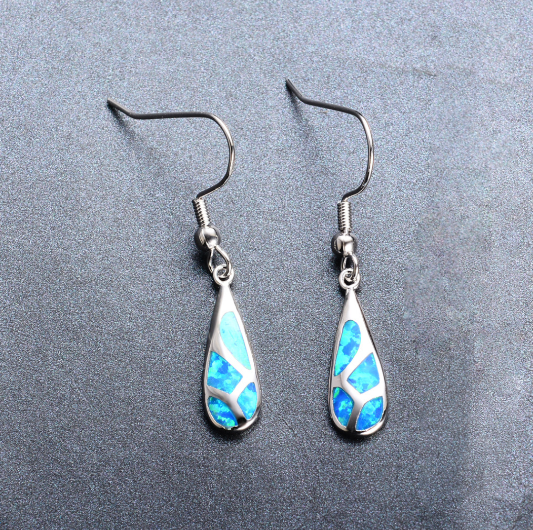 Opal Drop Earrings