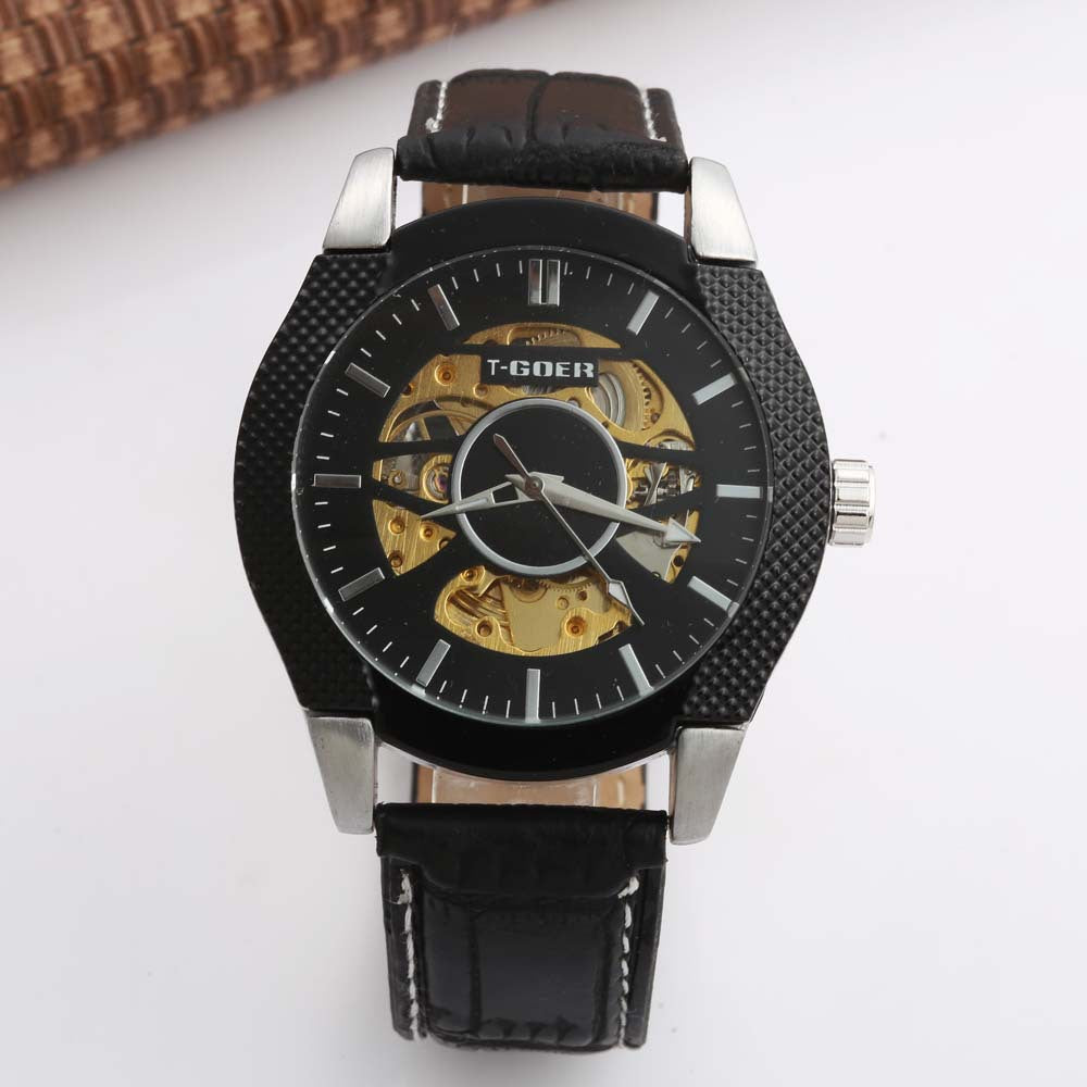 Automatic Mechanical Watch Belt Leisure Sports Luminous Waterproof Watch