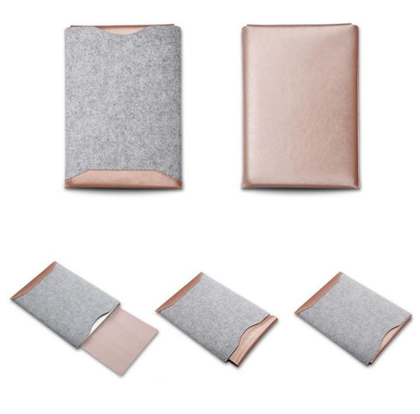 Minimalist Laptop Sleeve With Mousepad For