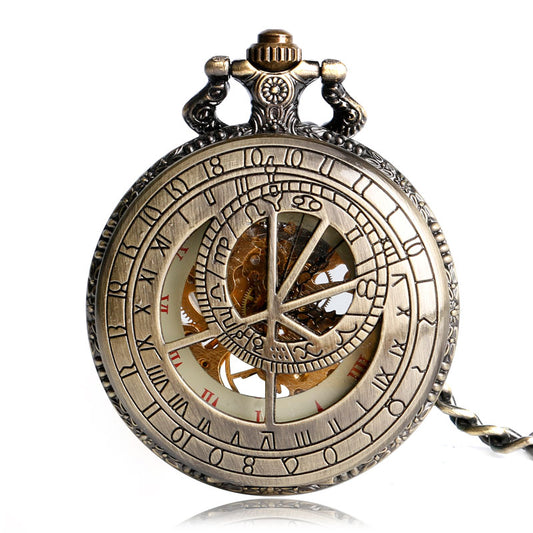 Manual mechanical pocket watch