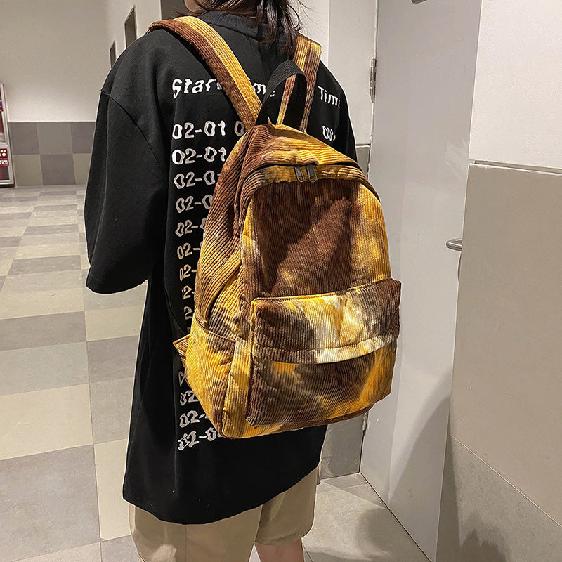 Mori vintage corduroy backpack