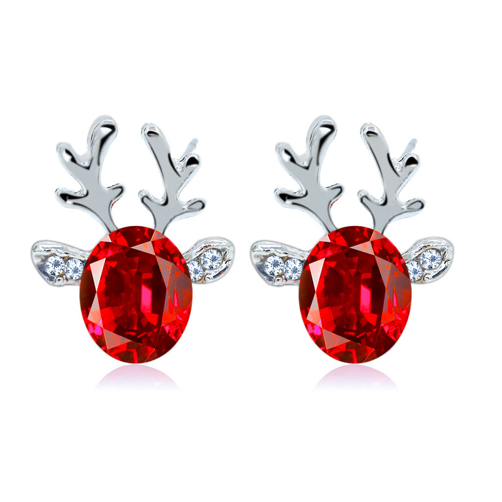 fashion antlers earrings