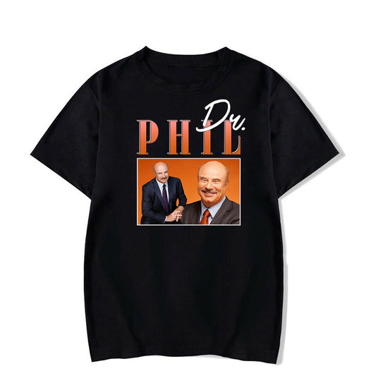 Dr Phil star print short sleeve