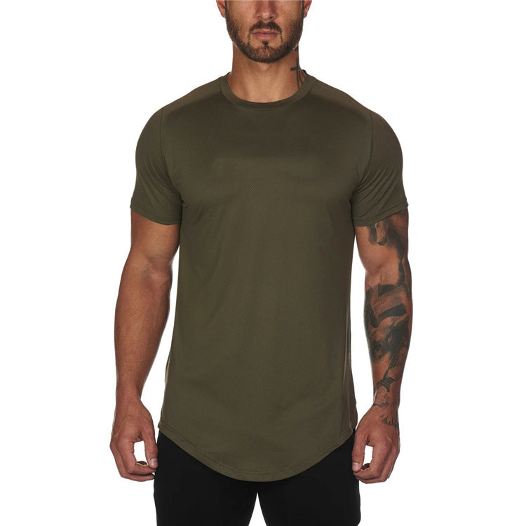 Fitness Top Running Training Camouflage Quick Drying T-Shirt