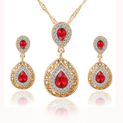 Earrings and Necklace Set Combination