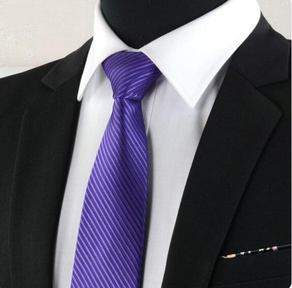 Polyester corduroy tie