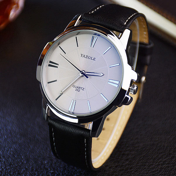 YAZOLE 2021 Fashion Quartz Watch Men Watches Top Brand Luxury Male Clock Business Mens Wrist Watch Hodinky Relogio Masculino