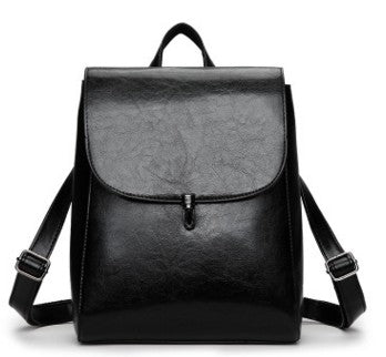 Fashion Woman Backpack, Leather Brands, Female Backpacks High Quality Schoolbag Backpack