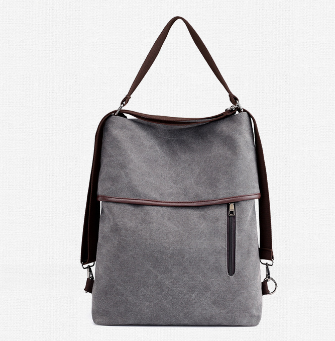 Multifunctional Fashion Simple Canvas Backpack