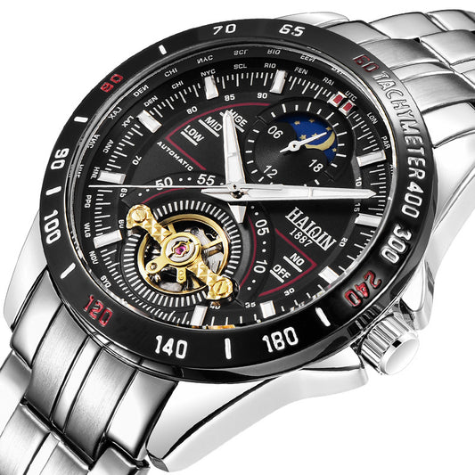 Men's mechanical waterproof watch