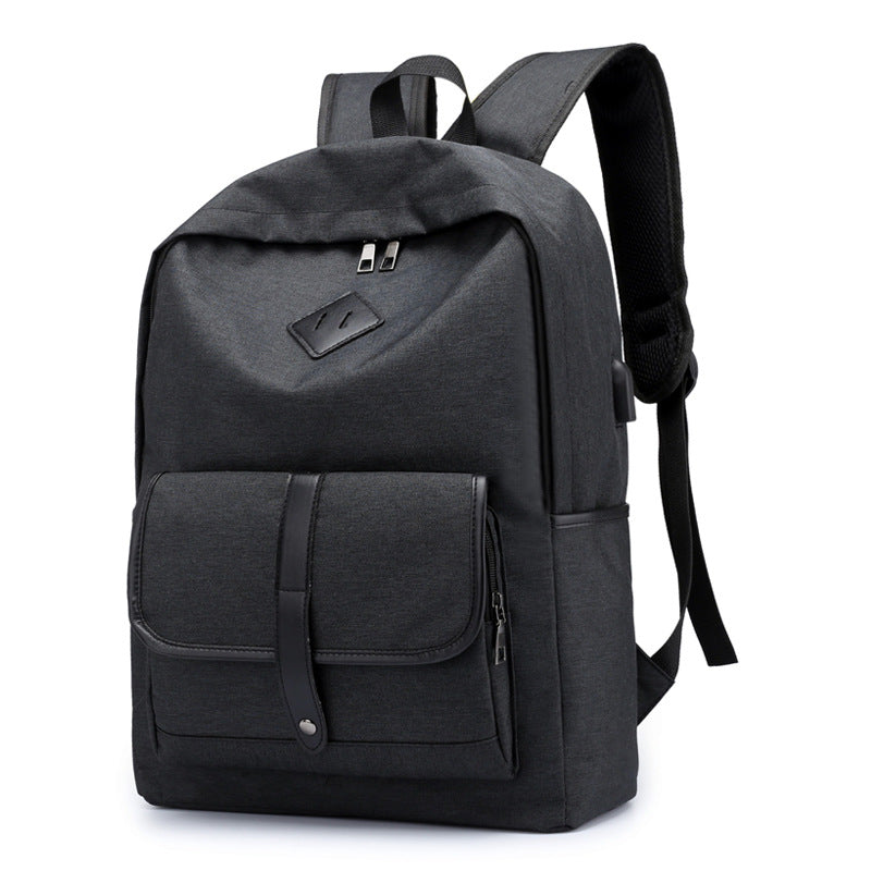Backpack USB Charging Men's Backpack Charging Schoolbag