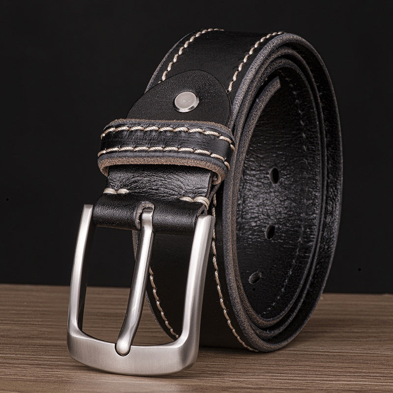 Pin buckle belts