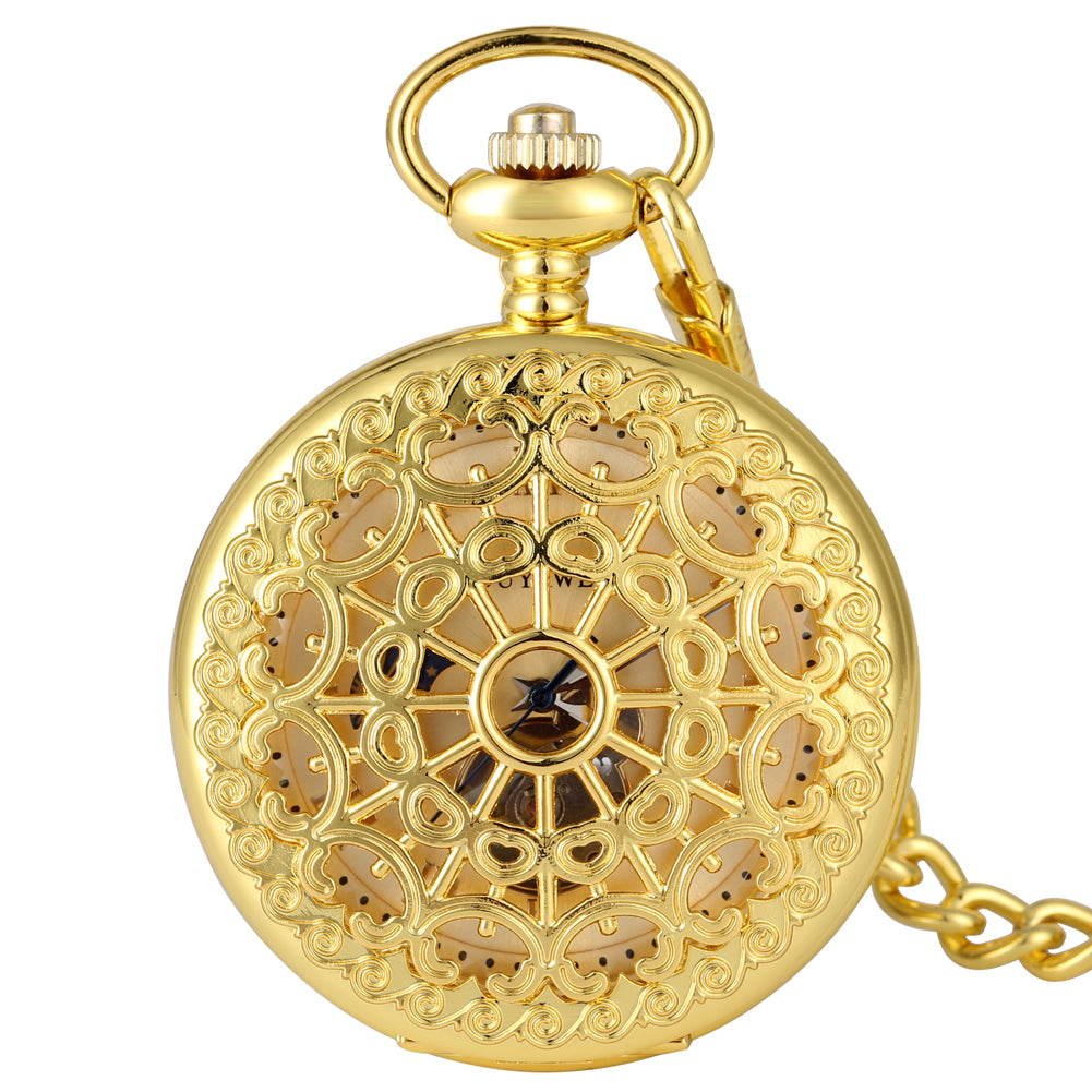 Roman literal mechanical pocket watch