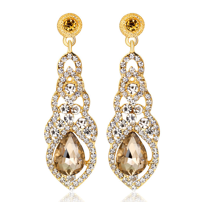 Fashion European and American bride earrings