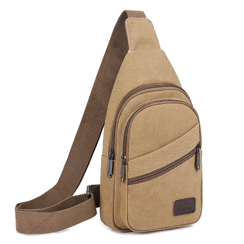 Men's Casual Canvas Messenger Bag