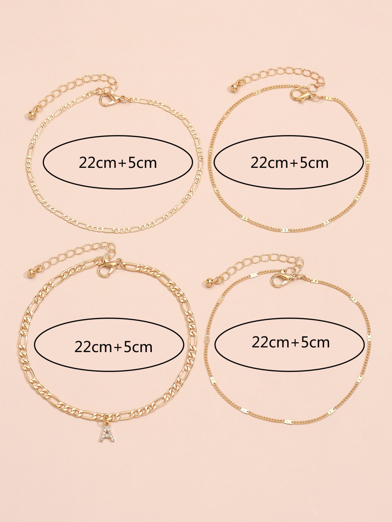 Fashion Simple And Irregular All-match Anklet