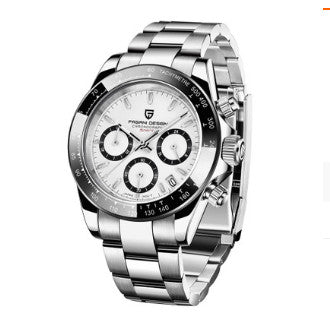 Pagani design best selling multi functional fine steel waterproof calendar men''s quartz watch 1644