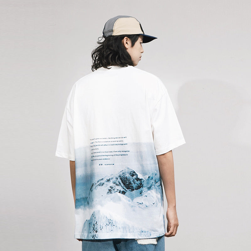 Snow Mountain Ice Peak T-shirt