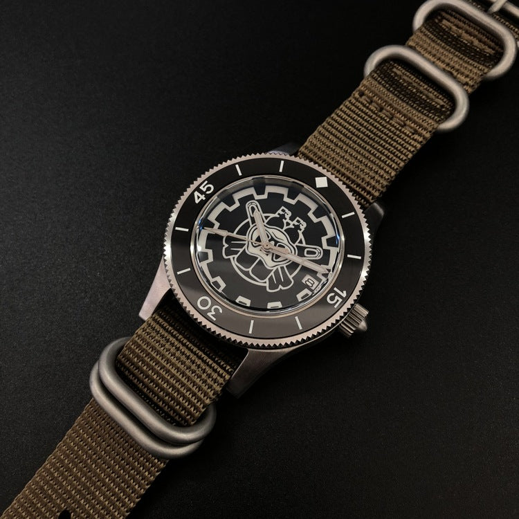 Luminous Canned Food Mechanical Watch