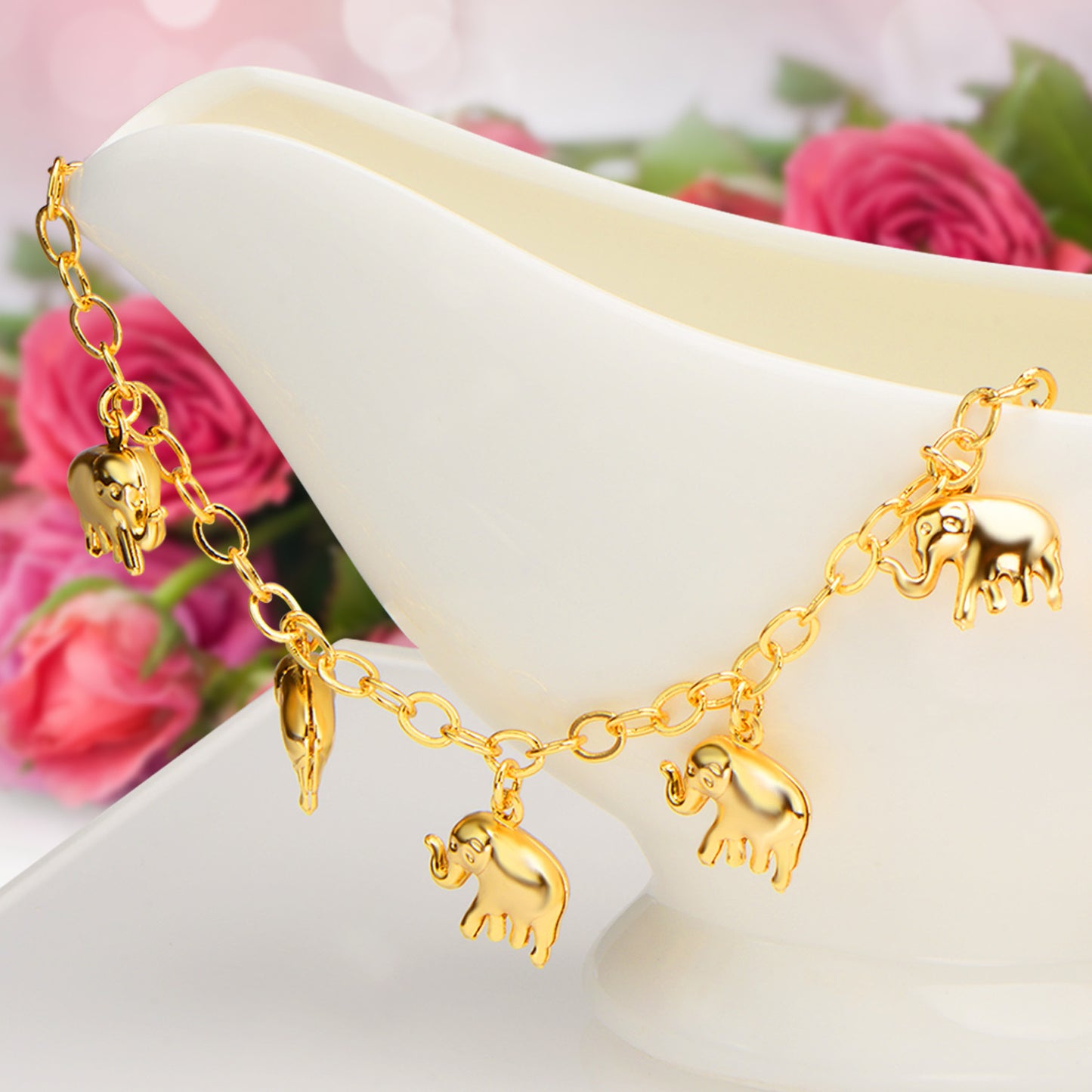 Little Elephant Anklet