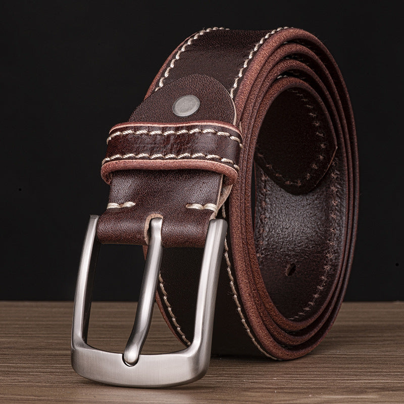 Pin buckle belts