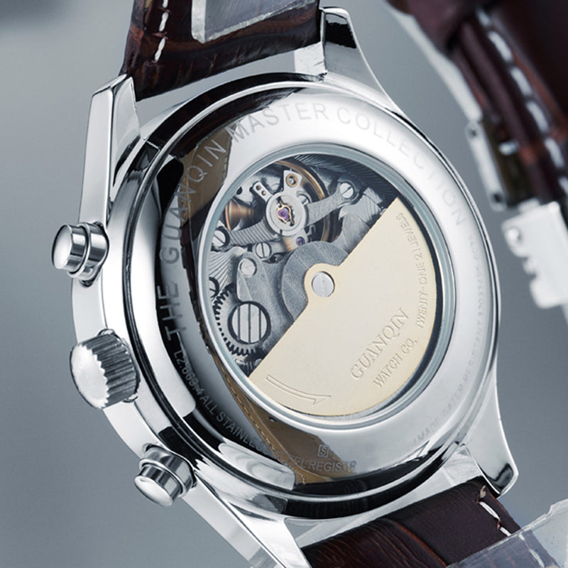 Automatic mechanical business watch