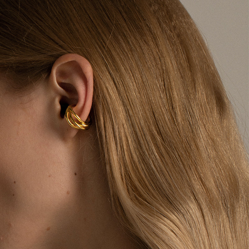 All-match Irregular Earrings Without Pierced Ears